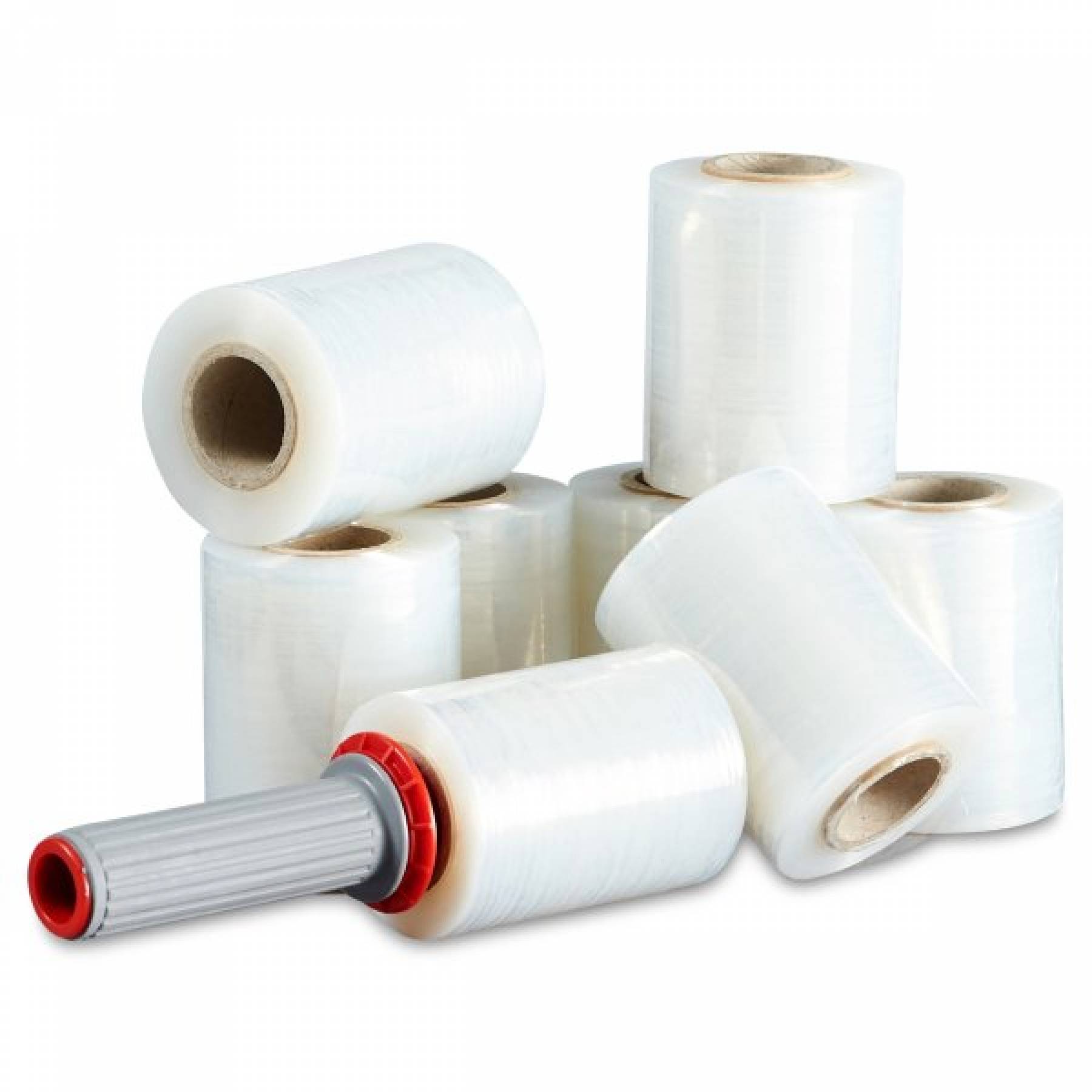 2 Rouleaux Film Étirable Déménagement Powmag - 10cm Et 20cm Large, 150m Long, Transparent
